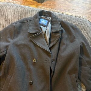 Old Navy Men's Dark Gray Peacoat